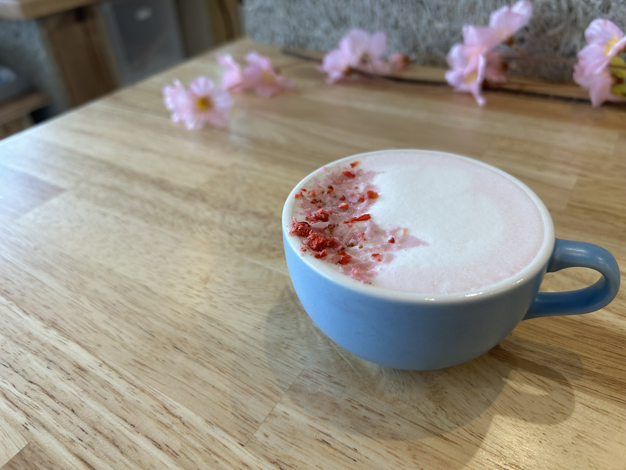 COWRITE COFFEEのさくらラテ