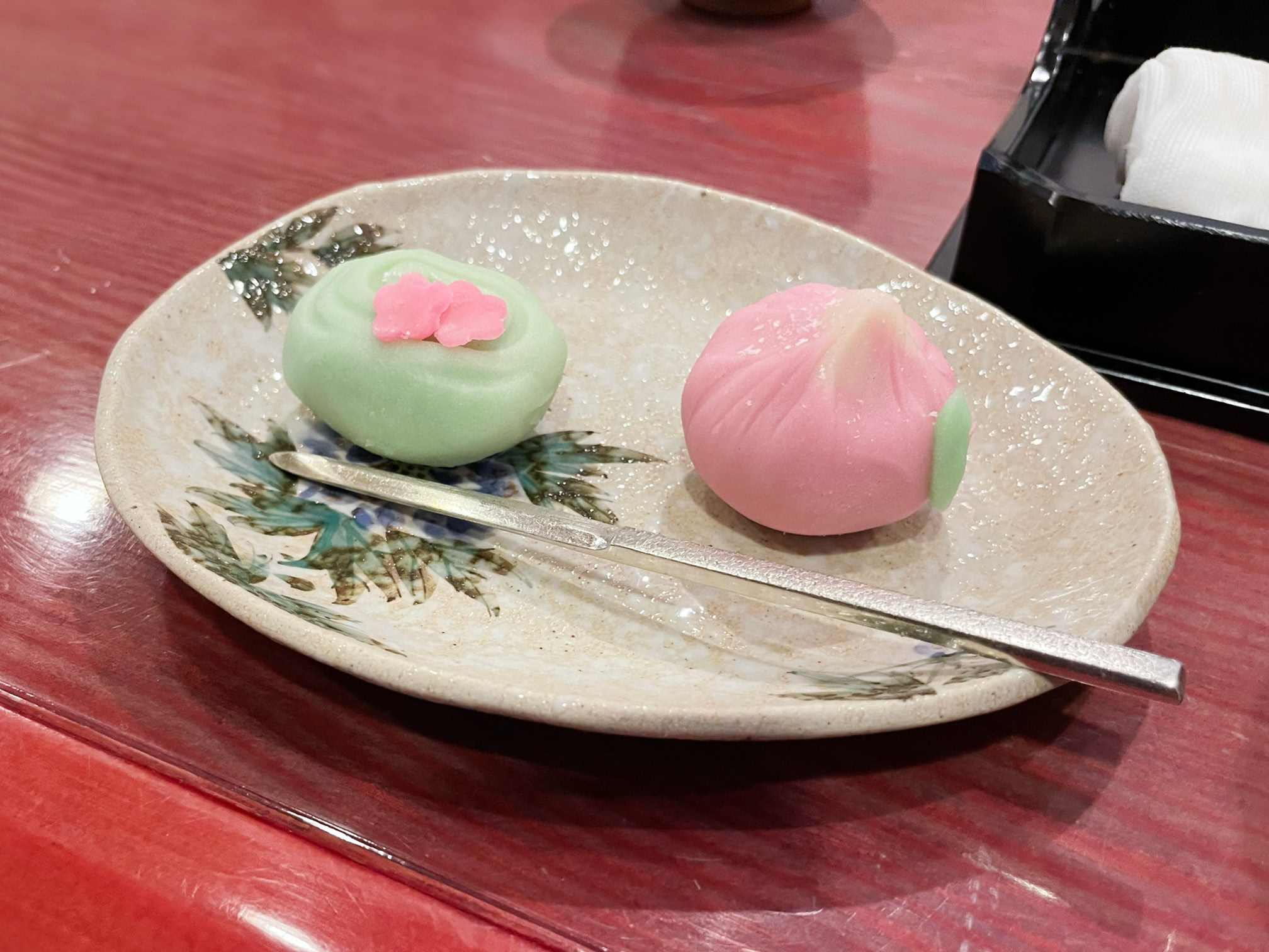 季節の上生菓子