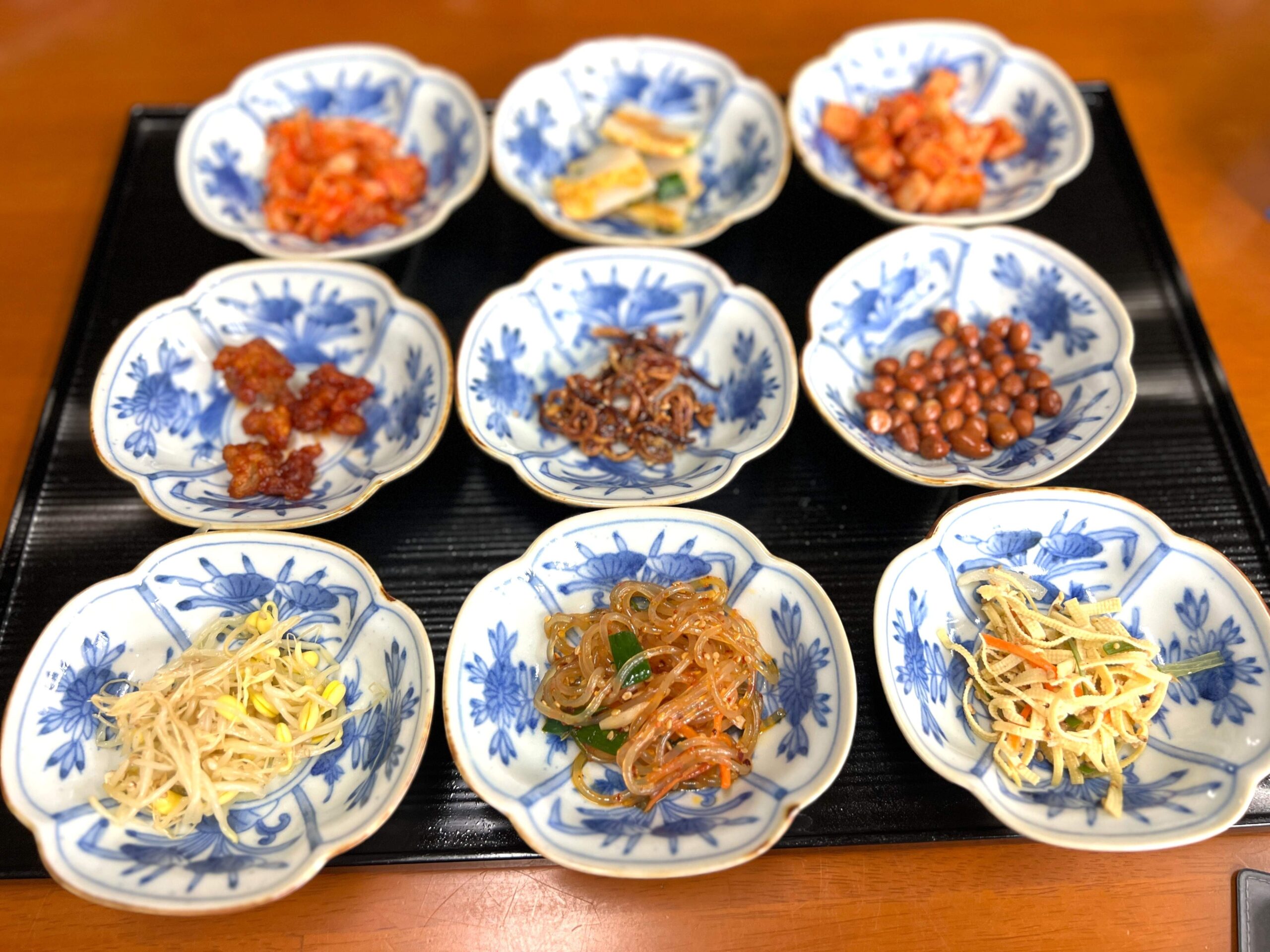 アジアンフード　バンチャン前菜