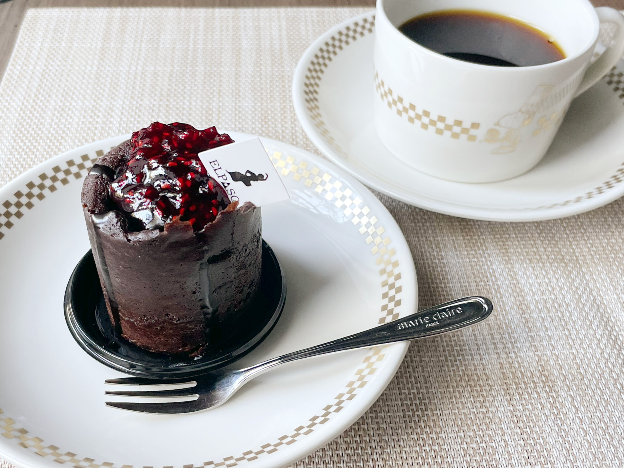 エルパソのチョコレートケーキ