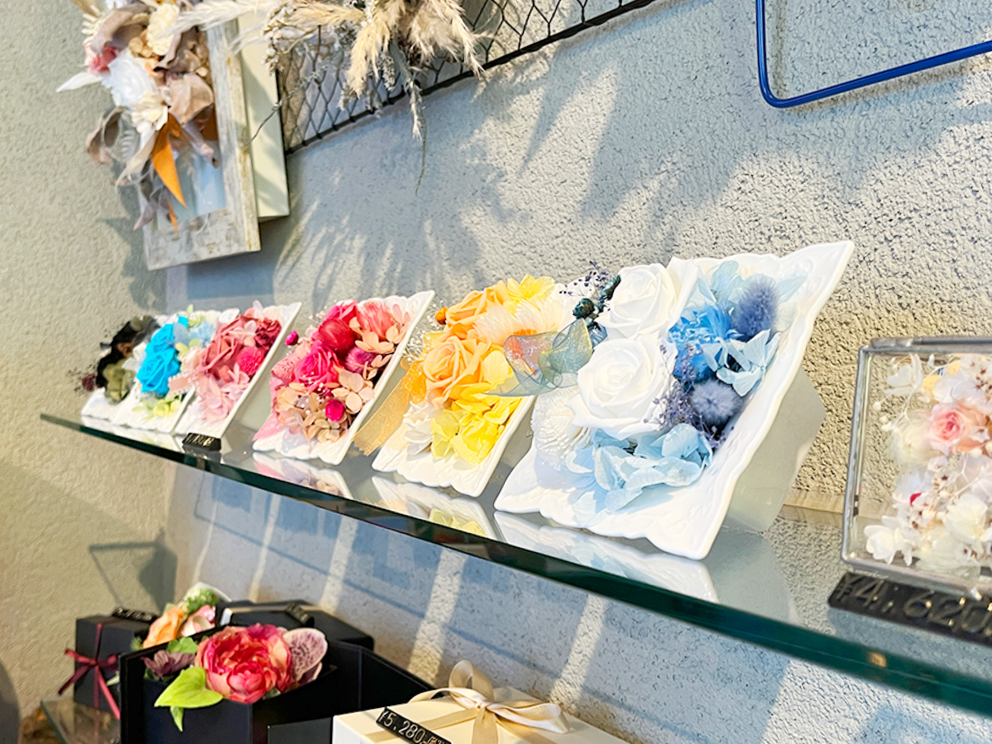 HANAMARU店内のお花