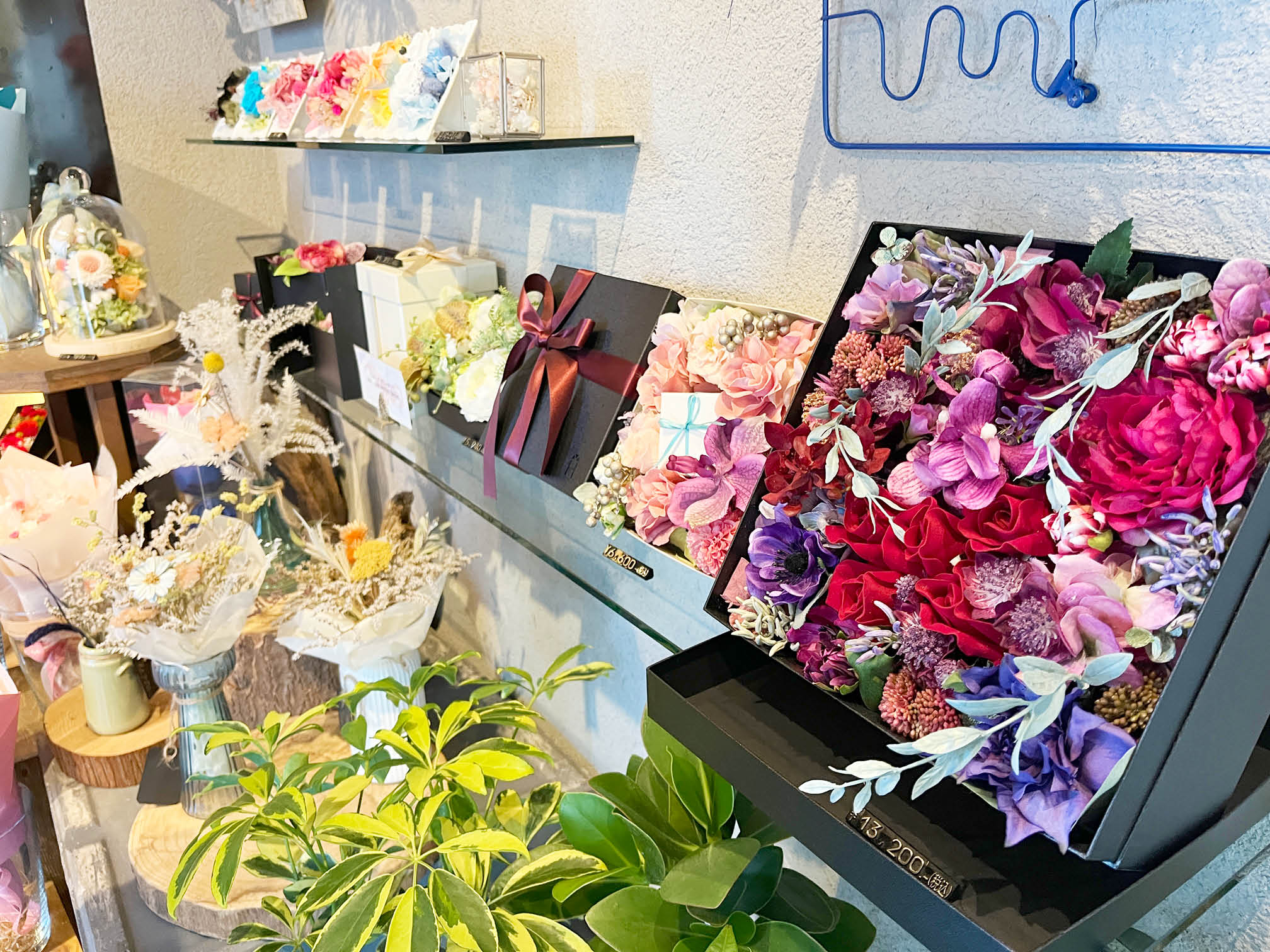 HANAMARU店内のお花