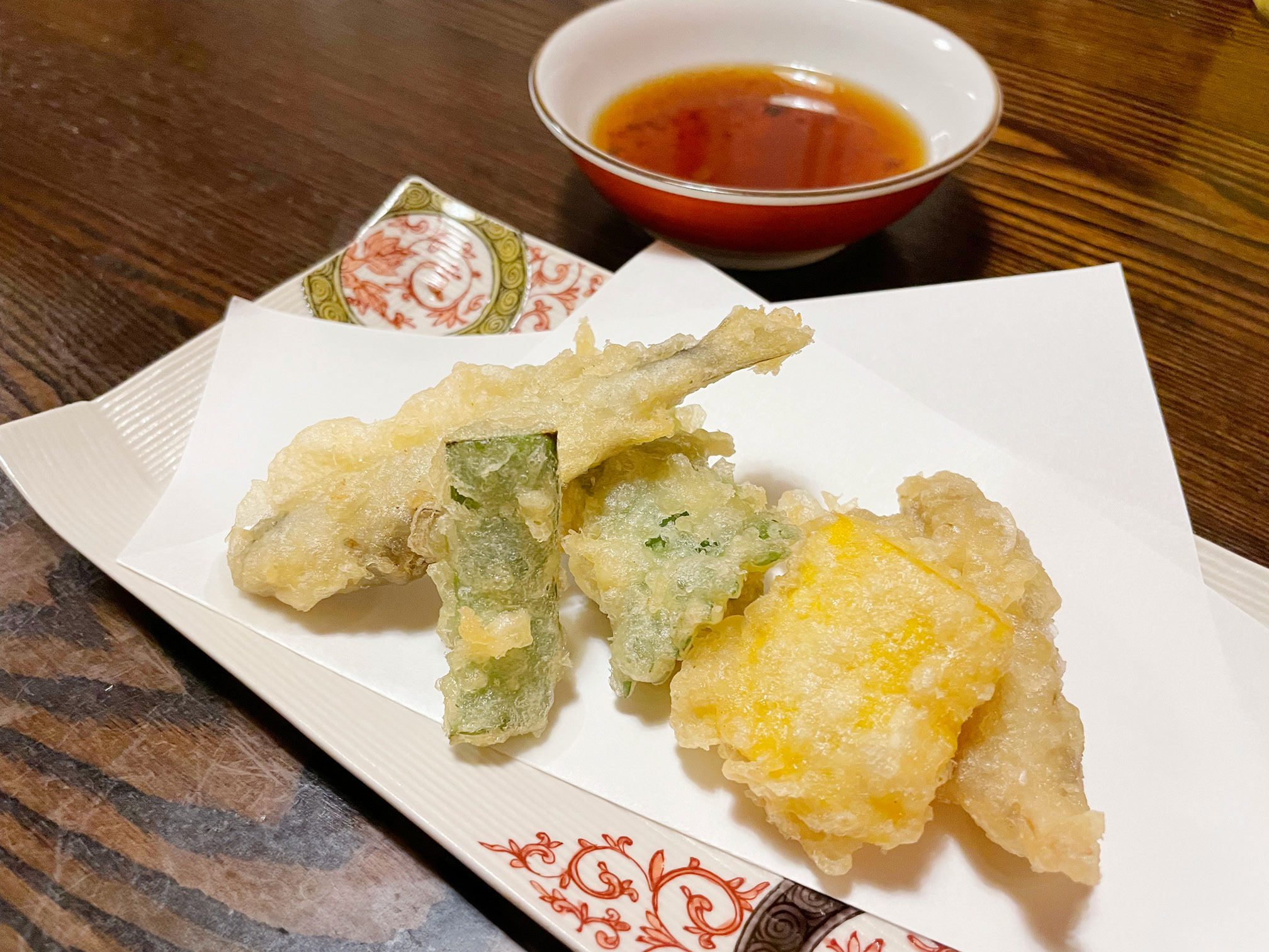 一十百（かずとも）の天ぷら