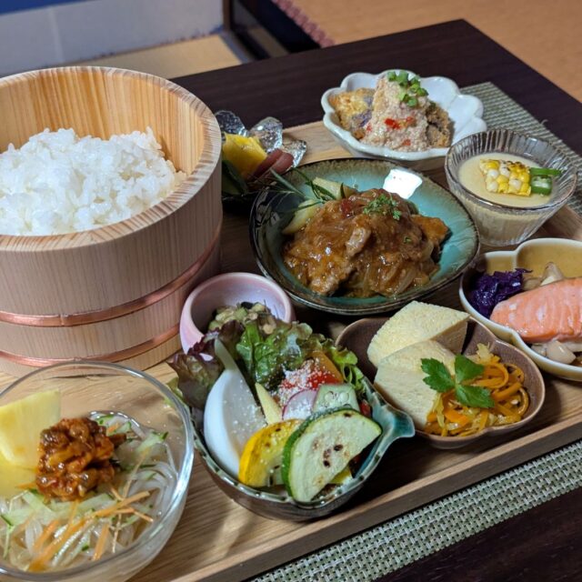 長町｜金沢の町屋で土鍋ごはんと旬彩おかず。庭園を眺めながら心ほどけるひとときを。「町屋cafe くりの樹」