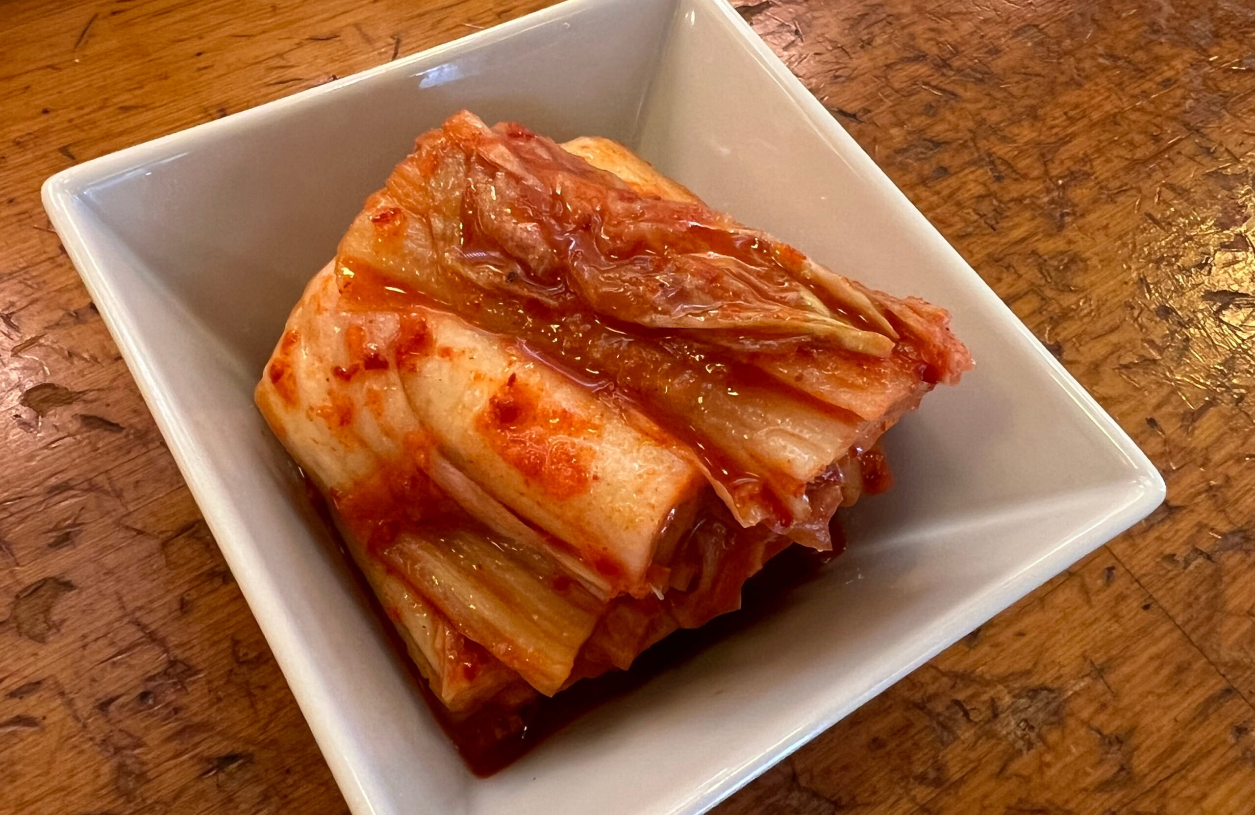 自家製で漬け込まれた韓式焼肉 宮GUNG(クン)のキムチ