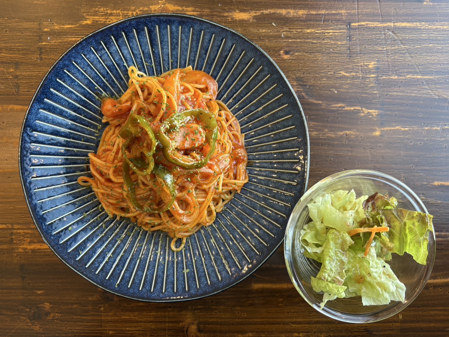 おとCafeのナポリタン