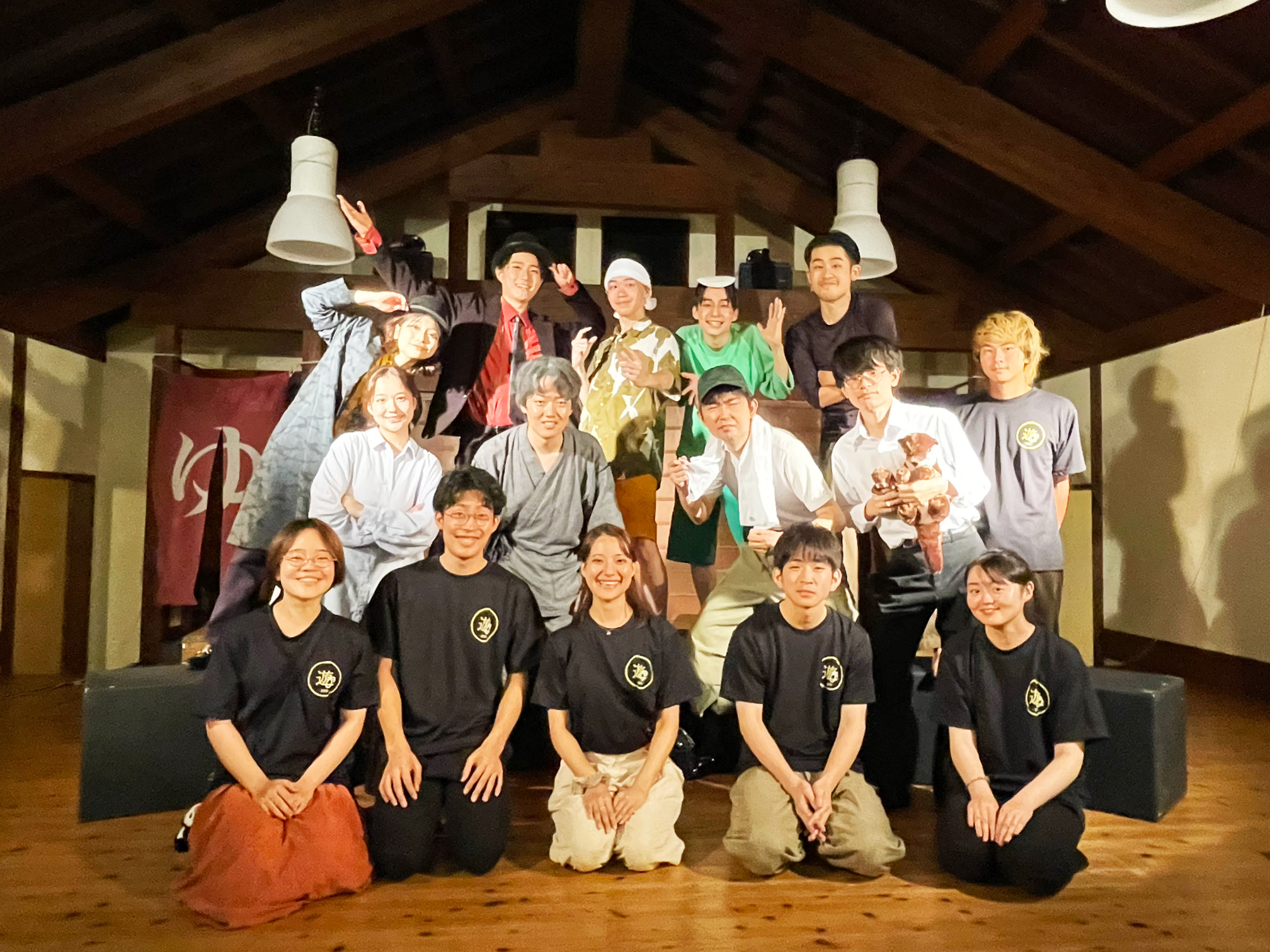 劇団「遊学生」のメンバー
