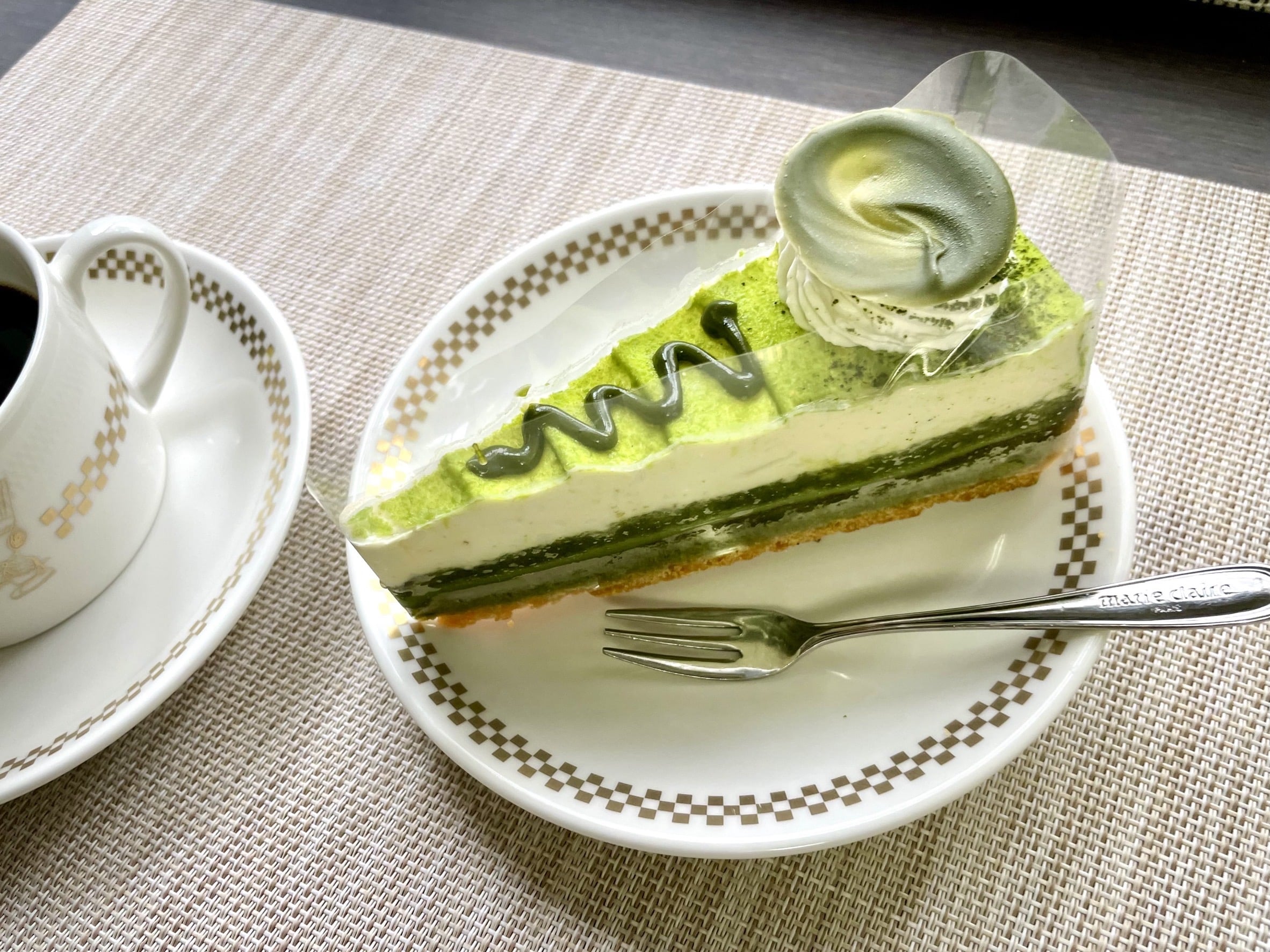 抹茶のティラミスのタルト