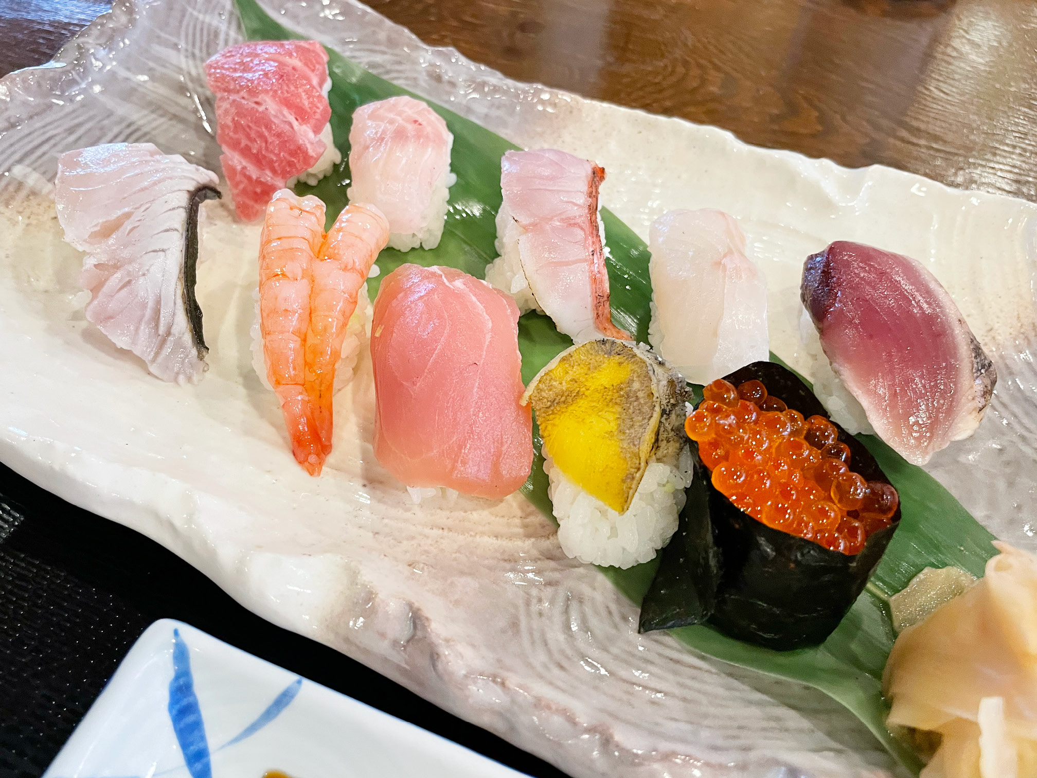 寿司定食・店長おまかせのおすし