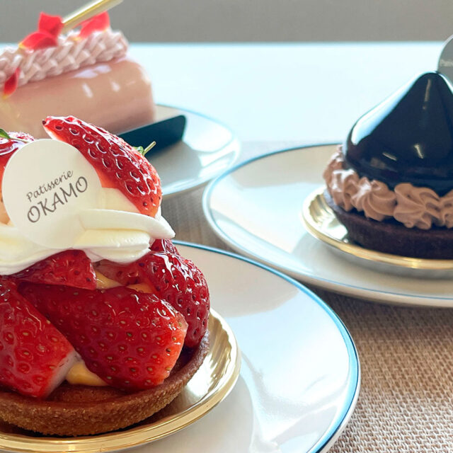 北安江｜11月1日NEW OPEN！おしゃれで美しいケーキと焼き菓子が並ぶ新しいケーキ屋さん「Pâtisserie OKAMO（パティスリーオカモ）」