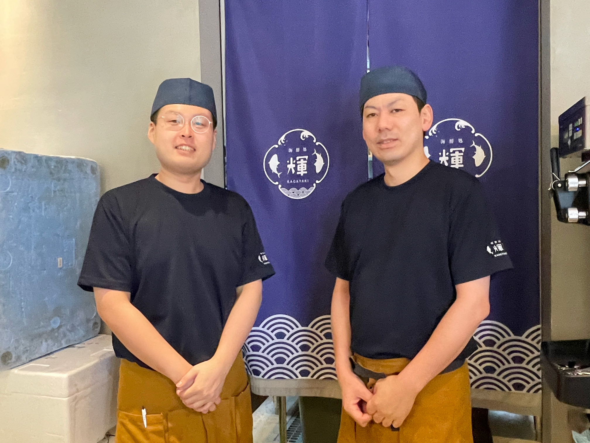 右が店主の森さん、左が三輪さん