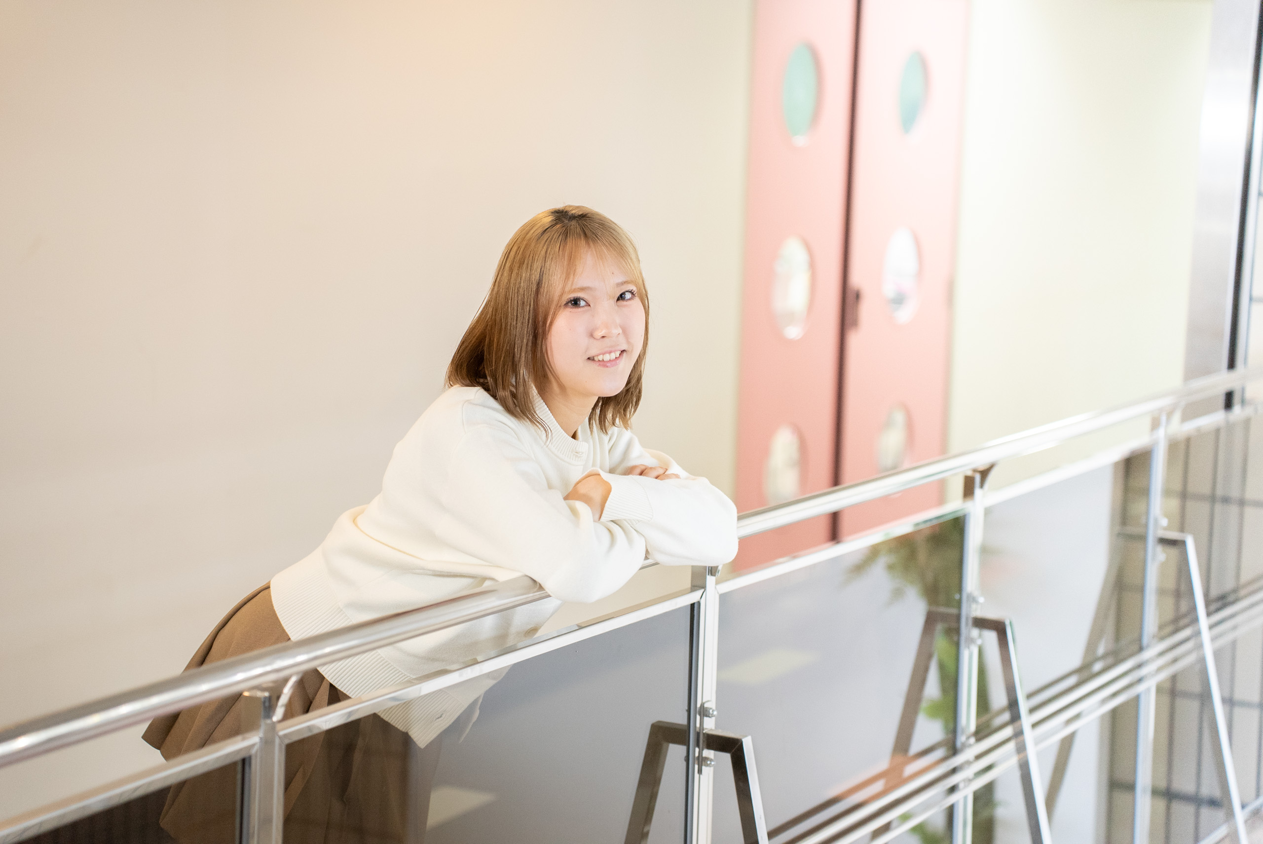 石川県理容美容専門学校の上田さん