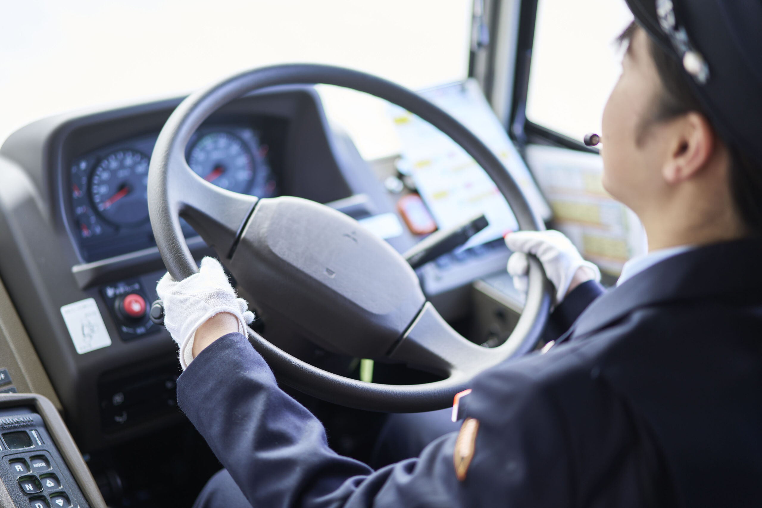 北鉄バスの運転士