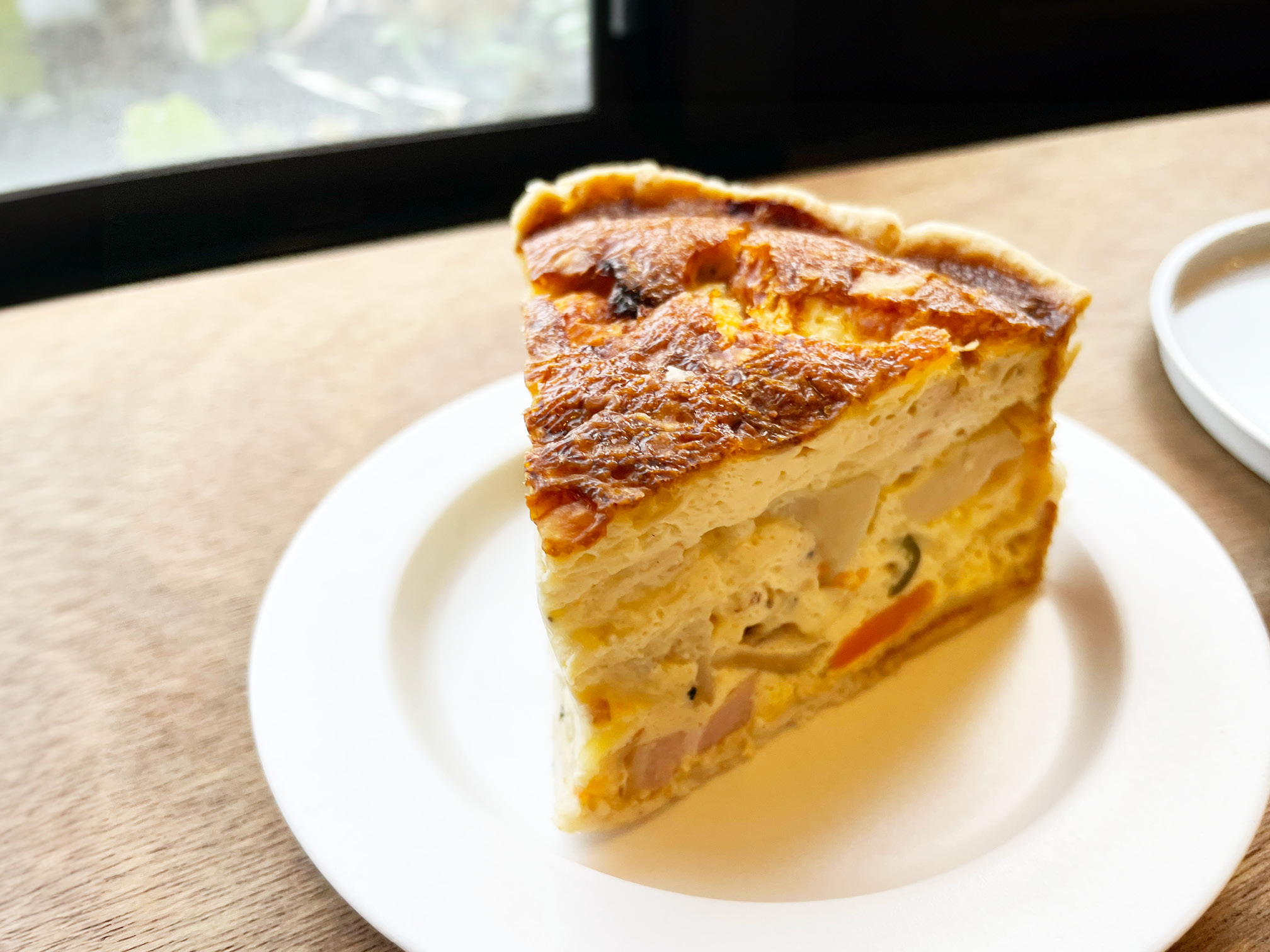 ベーコンと野菜のキッシュ