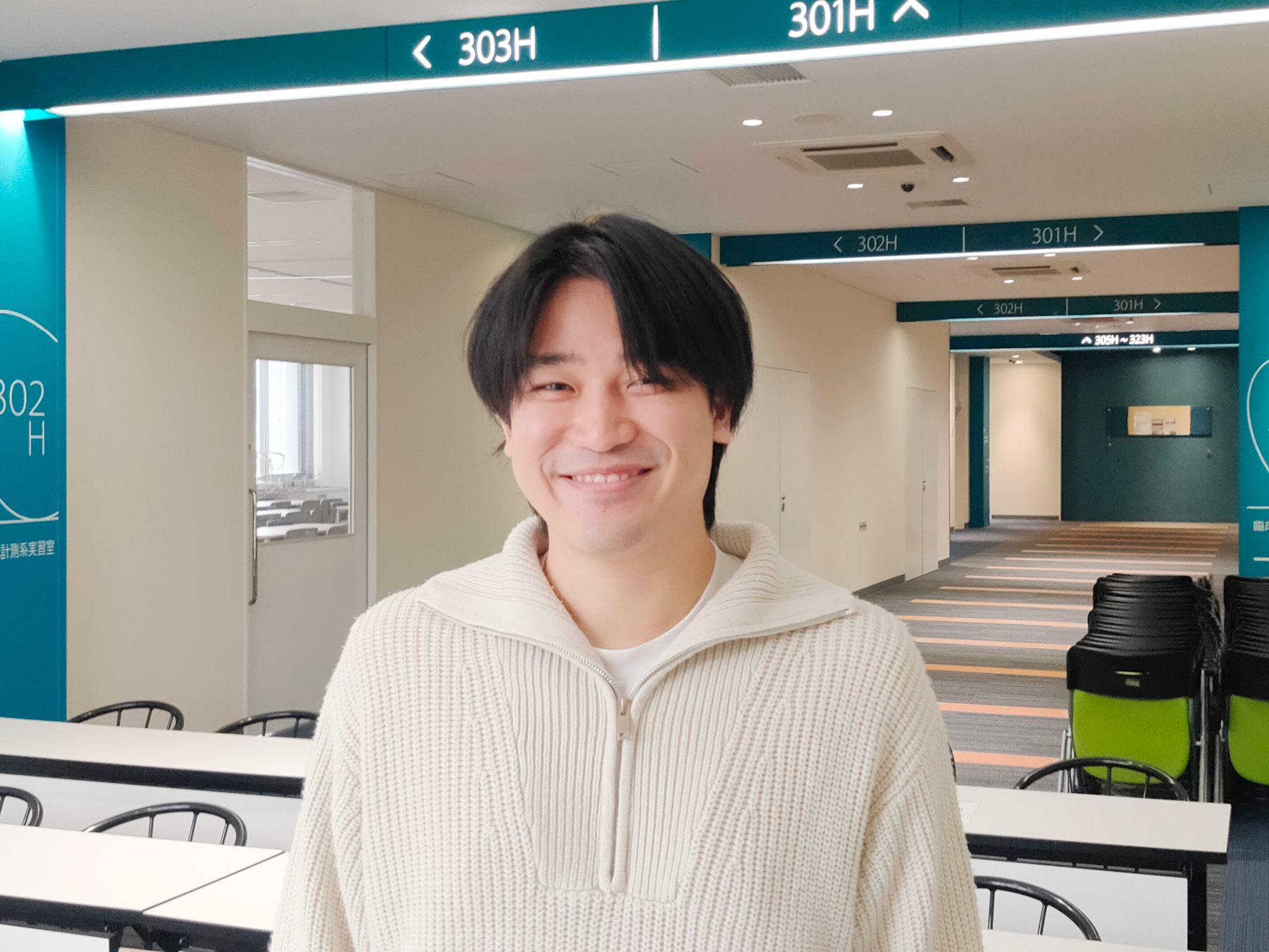 北陸大学学生防災部 Rising Sunの部長・島内さん