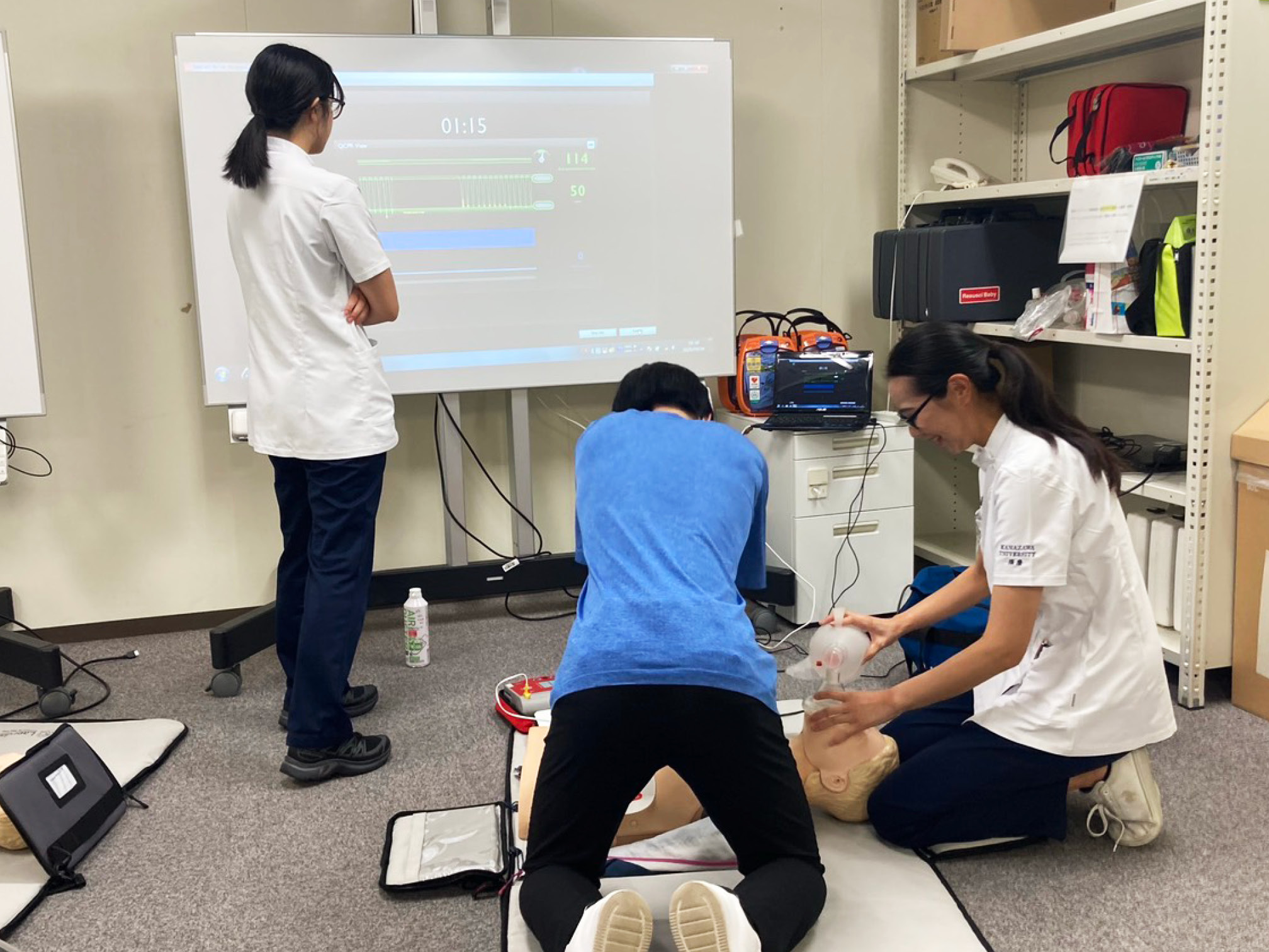 金沢大学「ACLS金沢」の活動風景