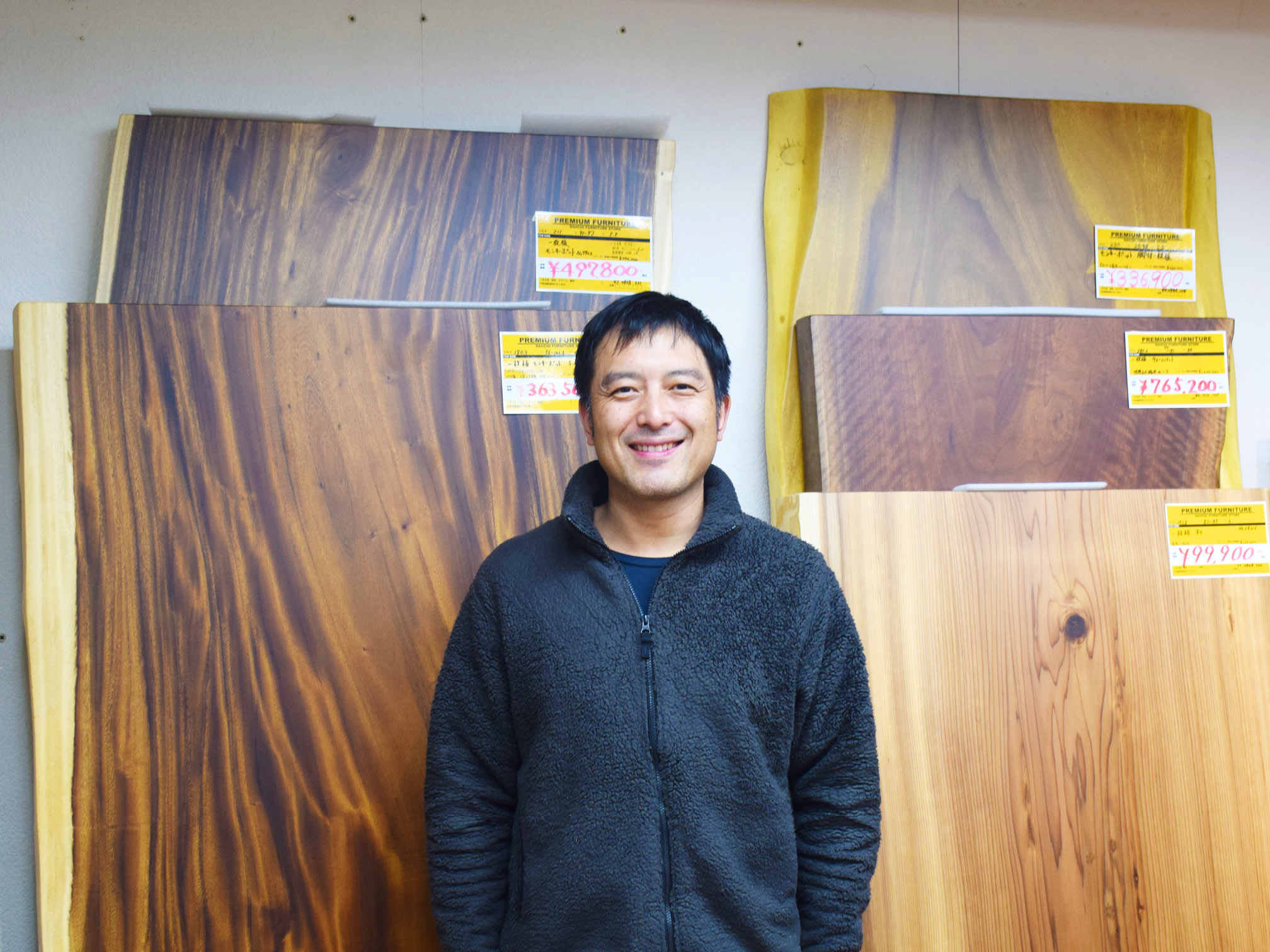 株式会社 大一家具の鳥越作英氏