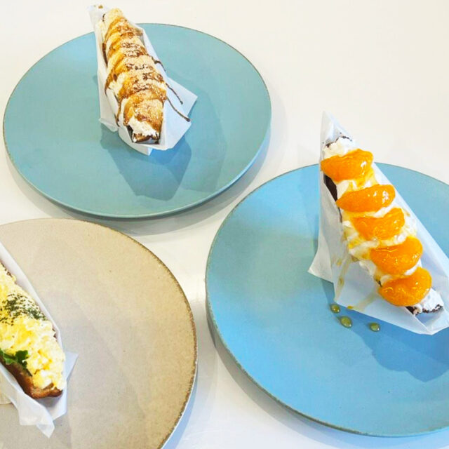 保古町｜たっぷりクリームがたまらない揚げパンサンド「さじとつくん」