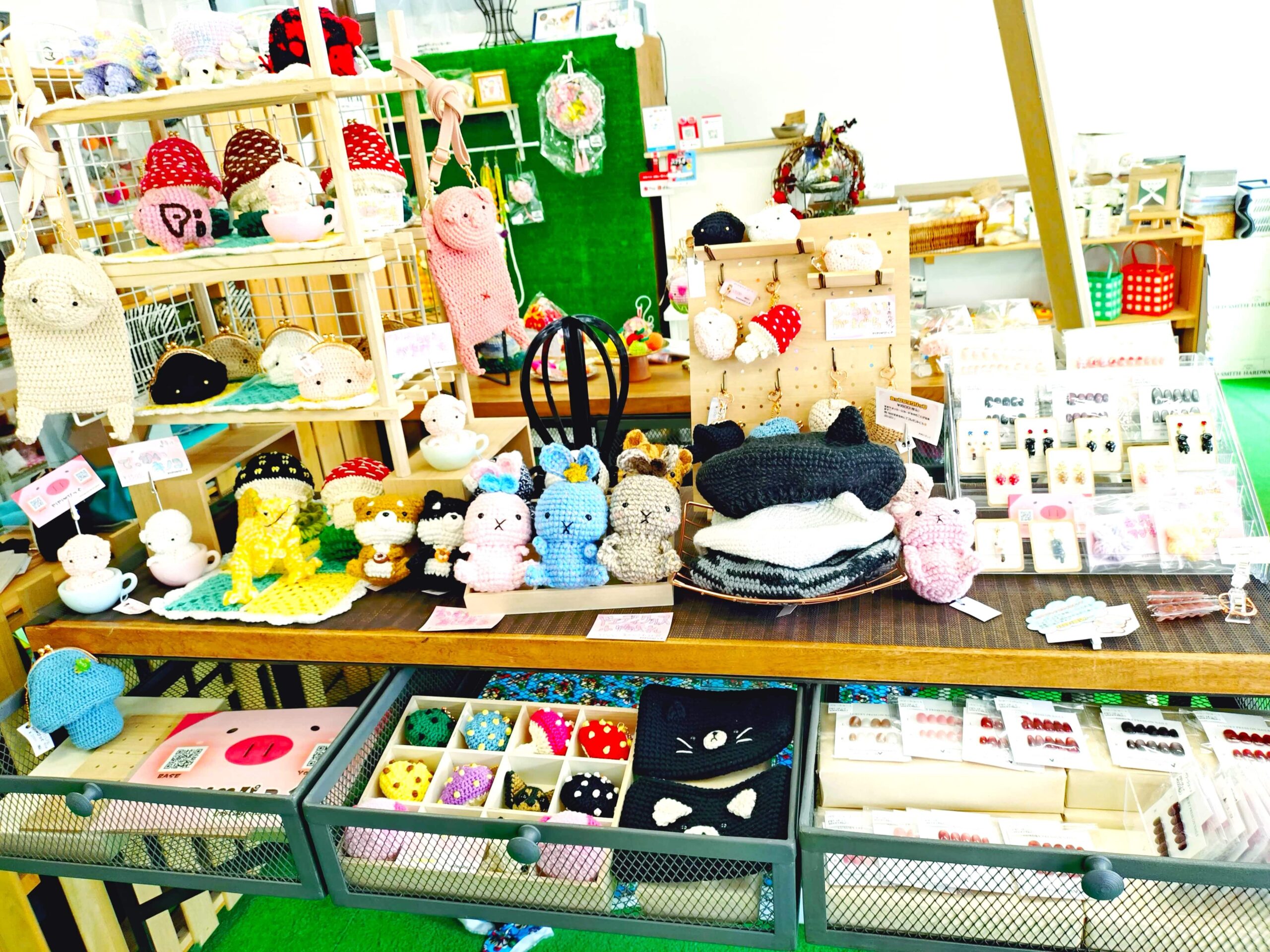 入江｜作家さんの可愛いあみぐるみ＆小物が迷子級！ハンドメイド雑貨専門店「FanBooth（ファンブース）」