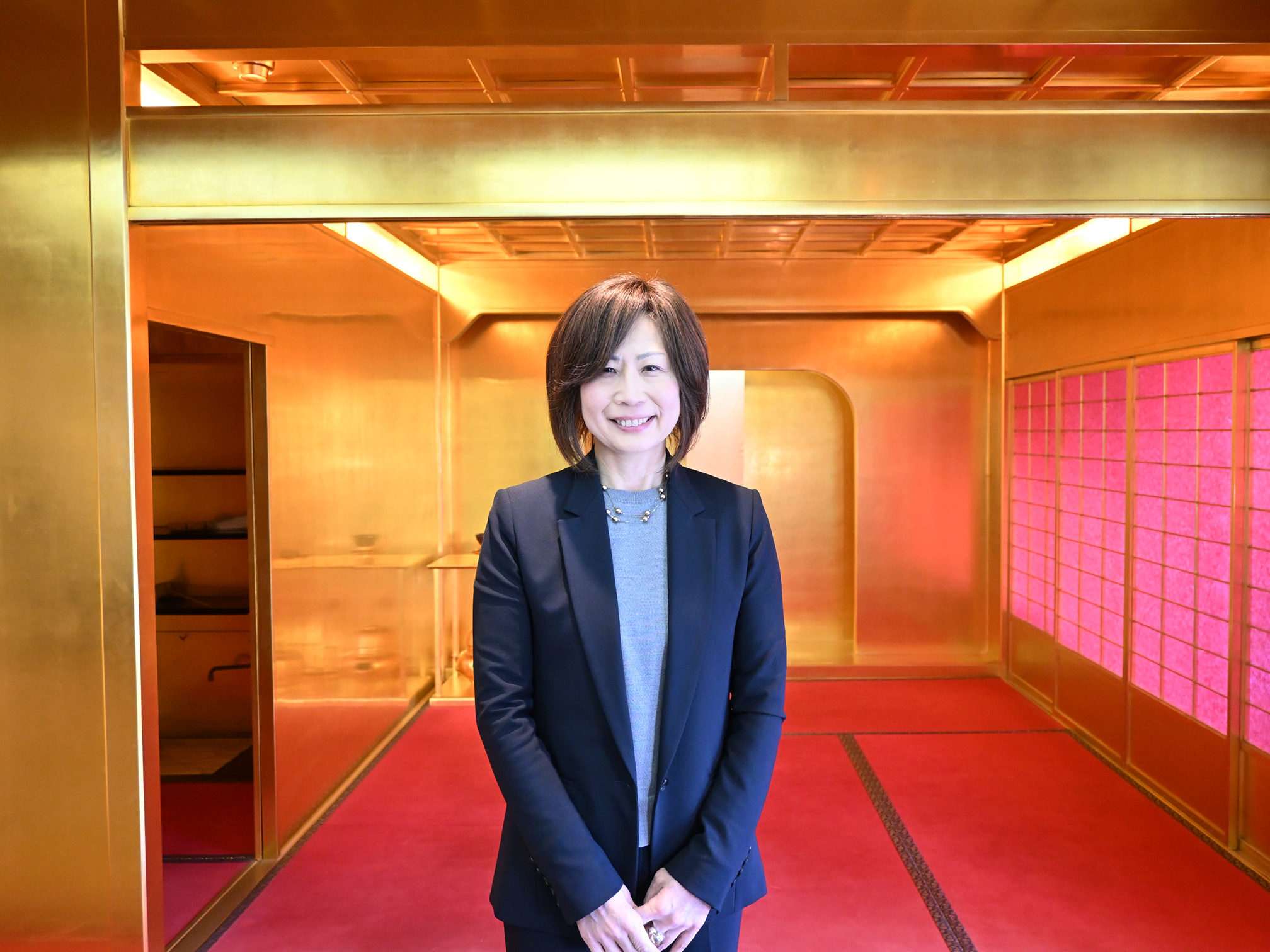 箔座株式会社の社長・高岡さん