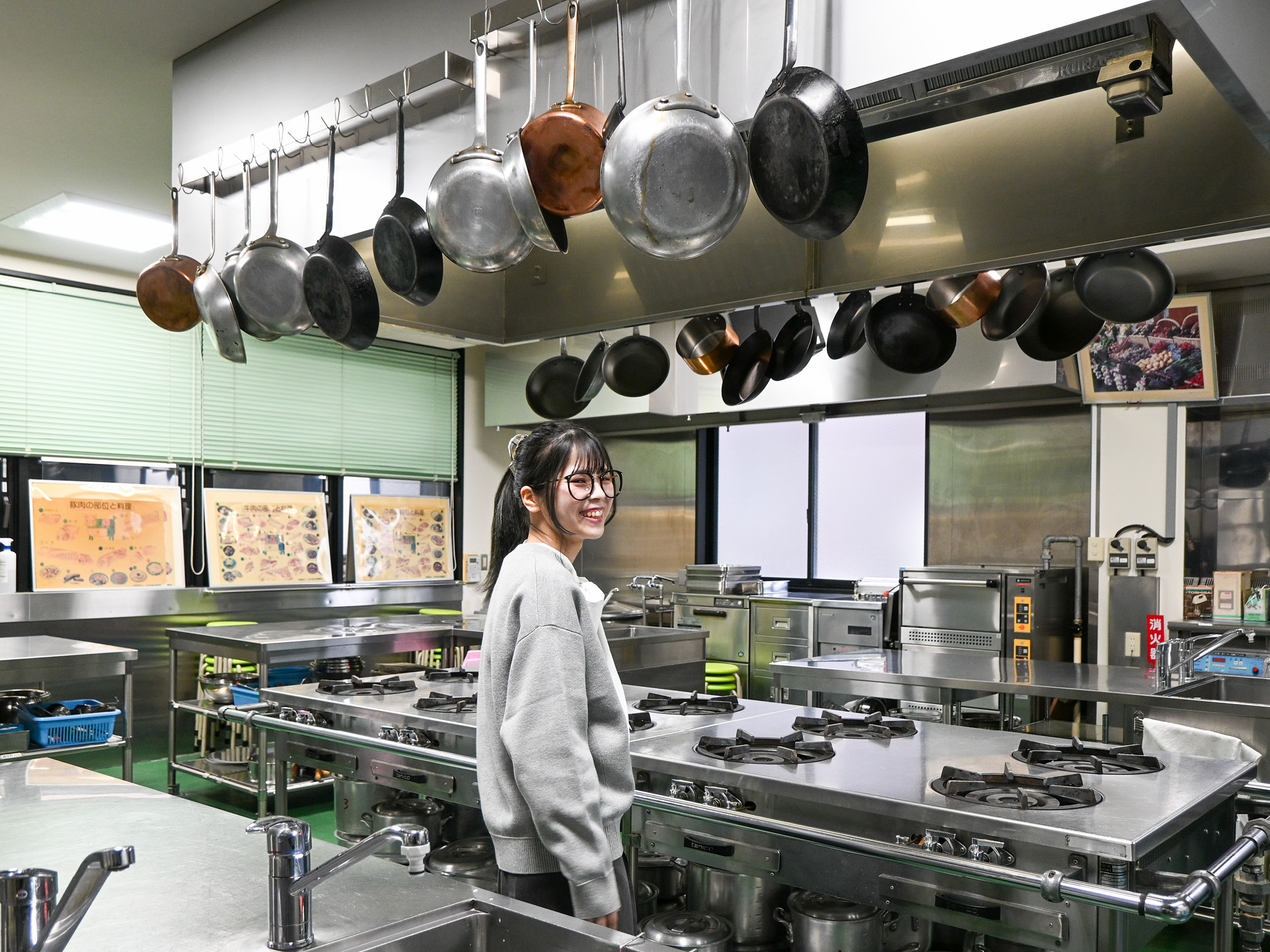 石川県調理師専門学校の松井さん