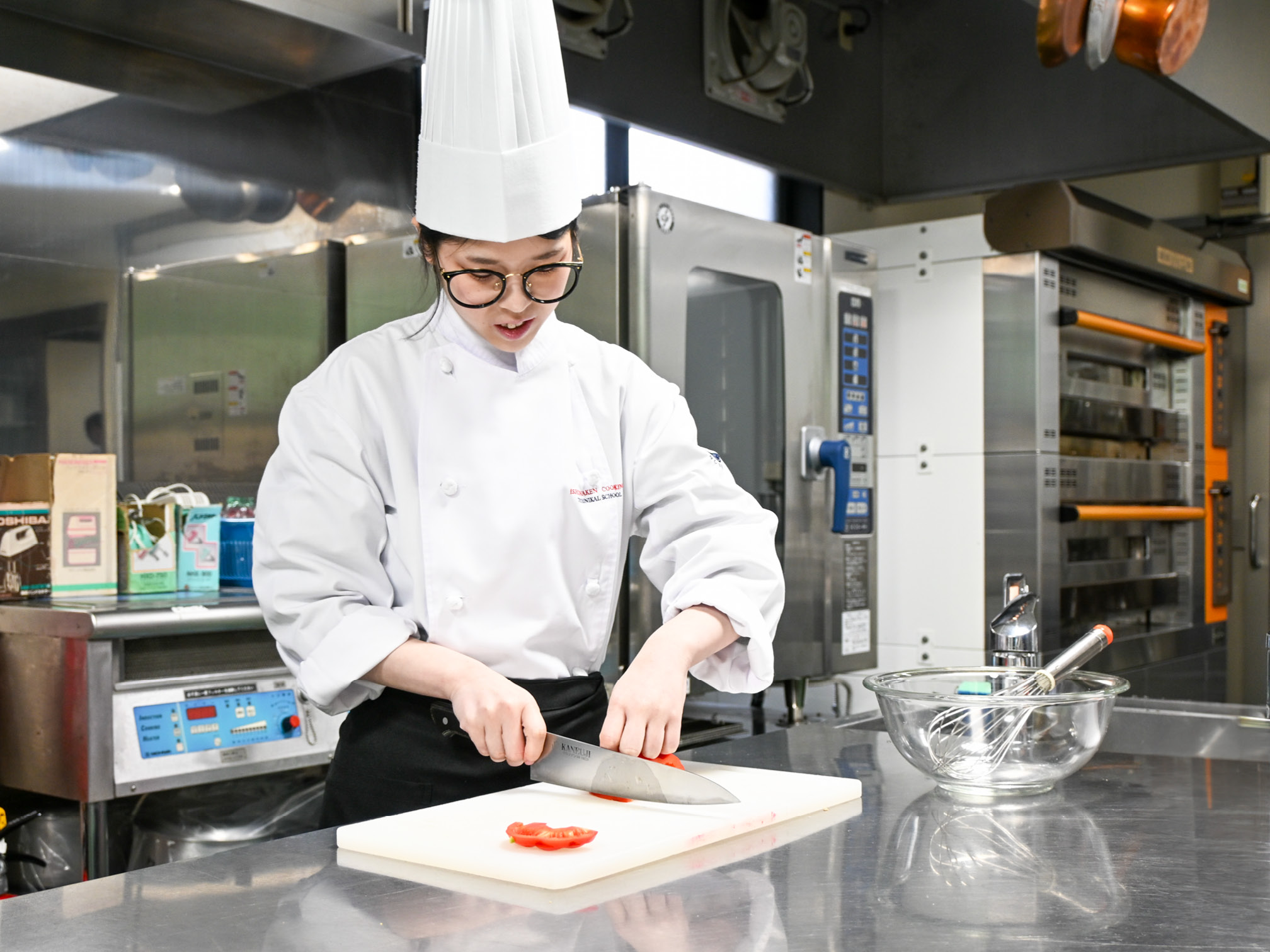 石川県調理師専門学校の松井さん