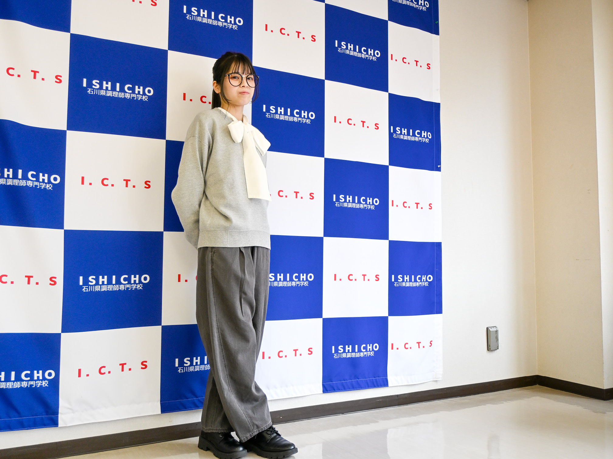 石川県調理師専門学校の松井さん