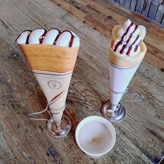 松村｜パリパリ食感がクセになるシュガーバタークレープ！本格派クレープ専門店「North Village（ノースヴィレッジ）」